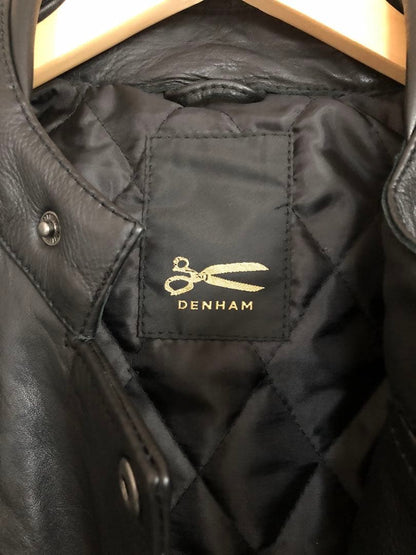 DENHAM Denham leather jacket rider's jacket #QY90GF