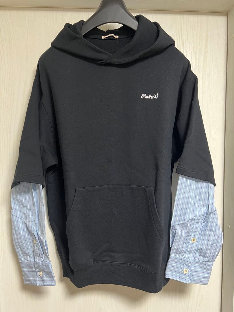 MARNI sleeved hoodie #QYINRT