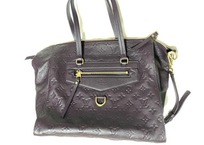 LOUIS VUITTON Empreinte Purple 2-Way Shoulder Tote Bag Rare Mint #QYCP7E