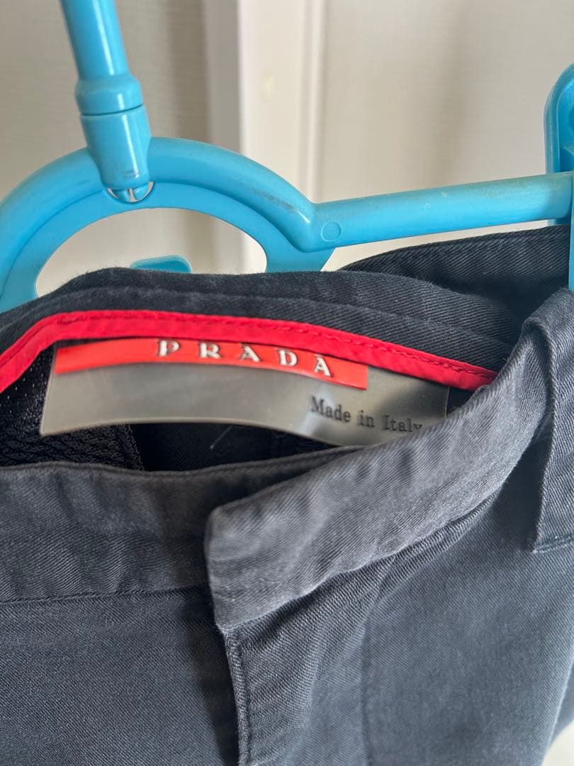 PRADA SPORTS Navy Cargo Pants #QY301N