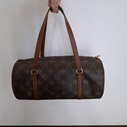 LOUIS VUITTON Papillon Pouch Set Monogram #QY7RZX