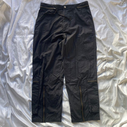Vivienne Westwood MAN Ripstop Zip Trousers #QY90NK