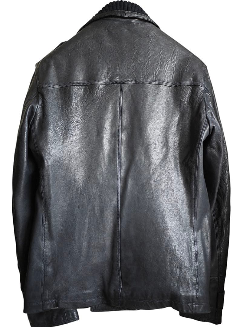 DOLCE&GABBANA leather coat #QY2SRN