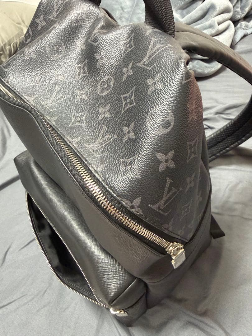 LOUIS VUITTON Discovery Backpack M30230 Monogram Black #QYET46