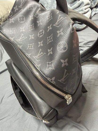 LOUIS VUITTON Discovery Backpack M30230 Monogram Black #QYET46