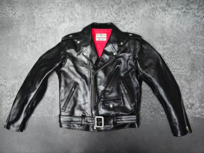 Marlon Brand One Star Double Rider Jacket, Durable, Size 2XL #QYDB0L