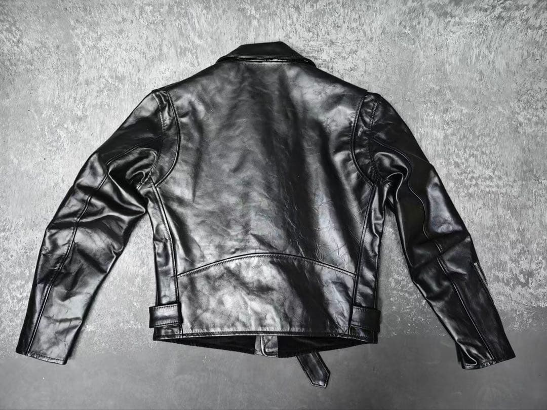 Marlon Brand One Star Double Rider Jacket, Durable, Size 2XL #QYDB0L