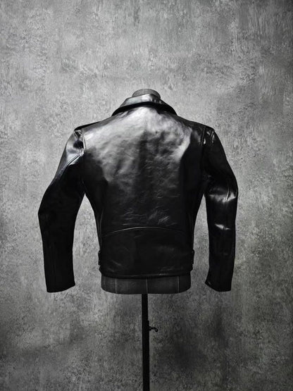 Marlon Brand One Star Double Rider Jacket, Durable, Size 2XL #QYDB0L
