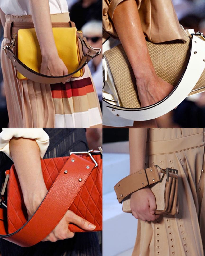 CHLOE SS2012 Limited Clutch Handbag Exhibition Piece Rare #QYDZTZ