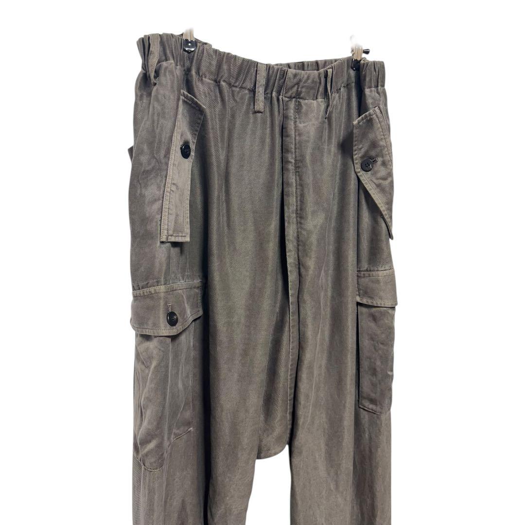 ISSEY MIYAKE MEN Sample XXX Dyed Sarouel Cargo #QYDAEL