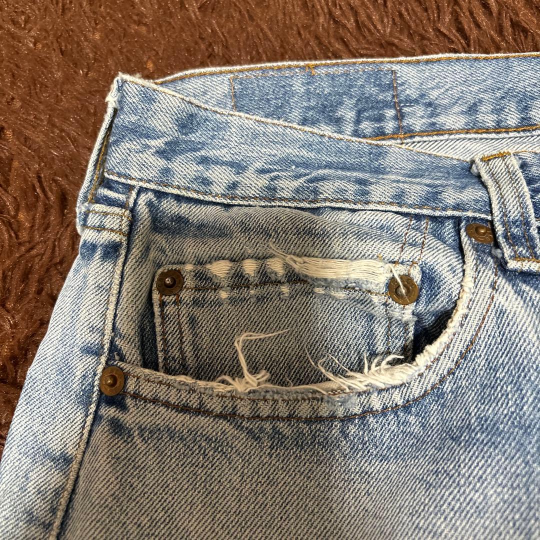 Levi's 501 Red Selvedge Red Line 524 4 #QOGBP6