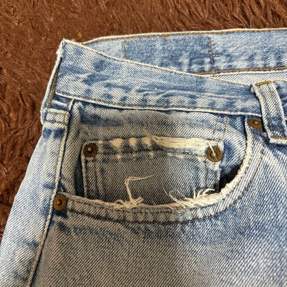 Levi's 501 Red Selvedge Red Line 524 4 #QOGBP6