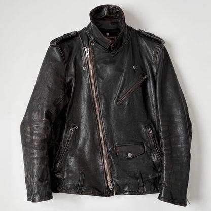 Brown core drestrip rider jacket 2 dresstrip leather black #QYA2XP