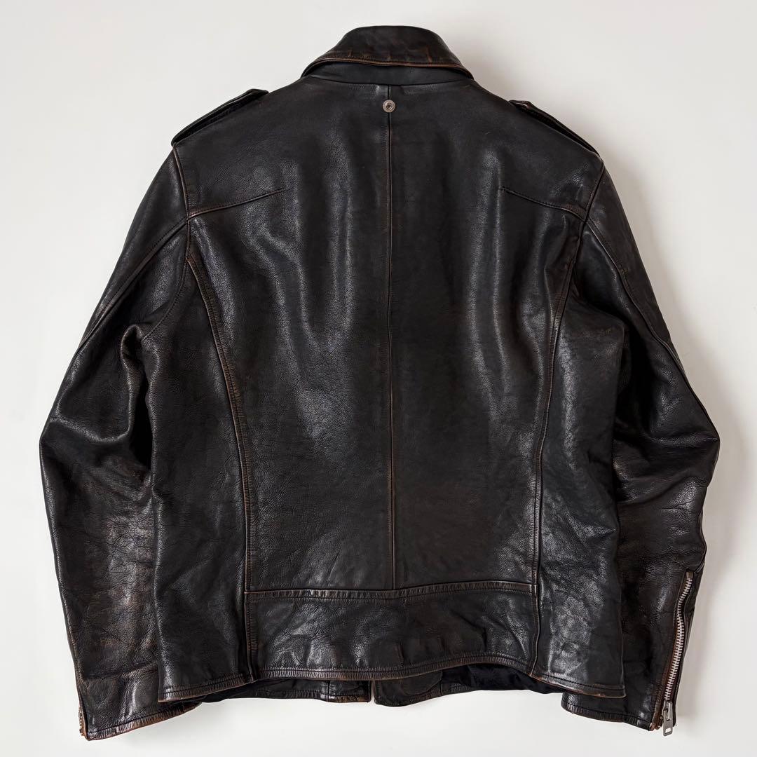 Brown core drestrip rider jacket 2 dresstrip leather black #QYA2XP