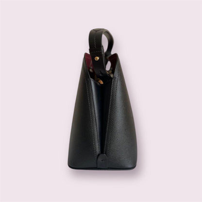 PRADA PRADA Bag Black 2-Way Saffiano Matinee #QY69JF