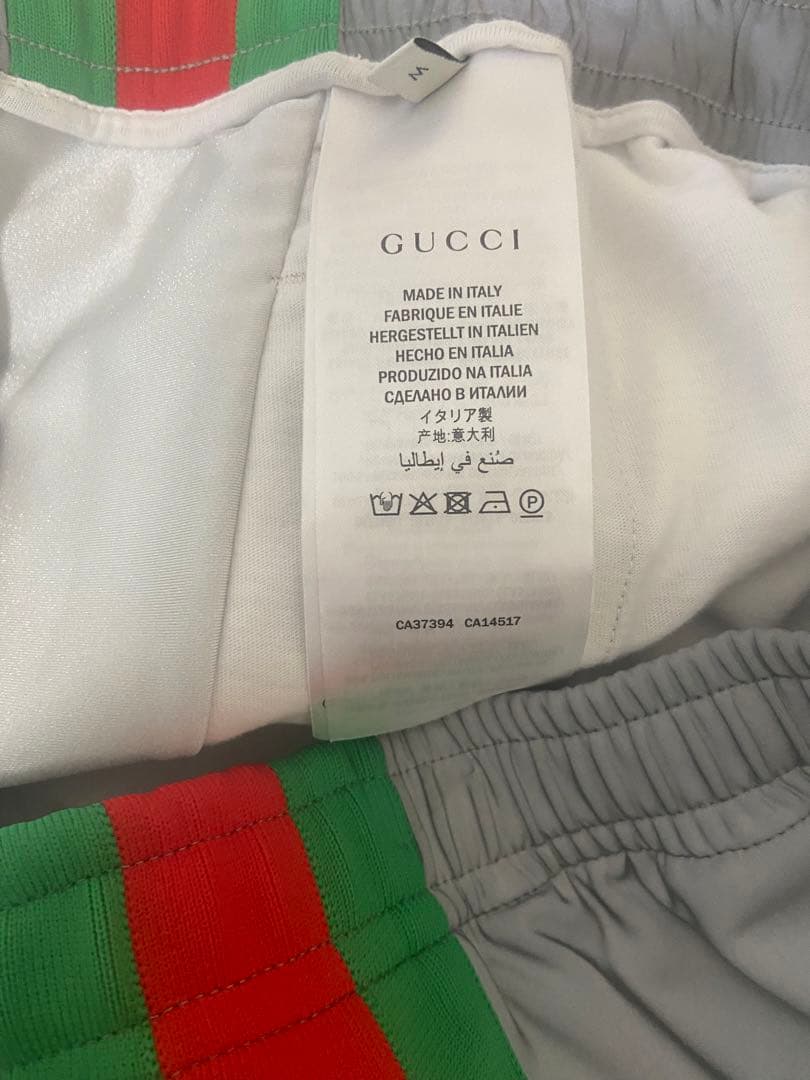GUCCI (M) Reflective Nylon Track Pants (Available until September 28th) #PCKSRL