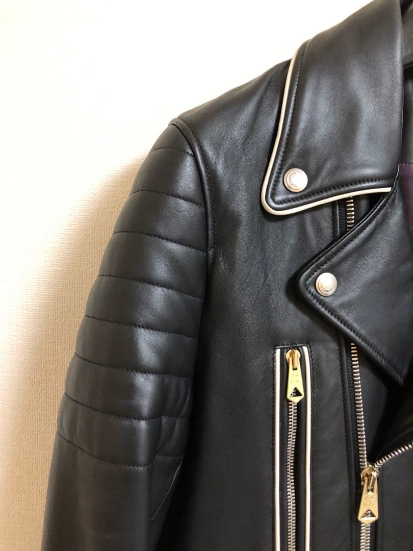 Paul Smith Double Riders Jacket, Made in Italy, Size M #QYJIU3