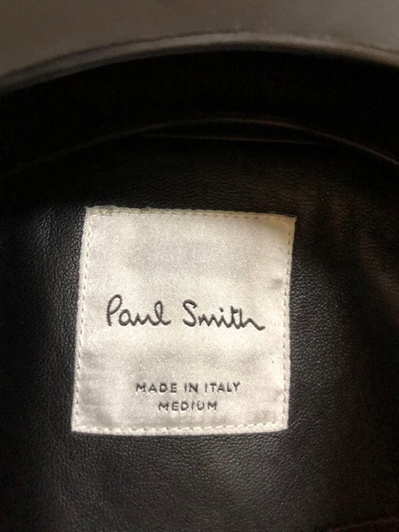 Paul Smith Double Riders Jacket, Made in Italy, Size M #QYJIU3