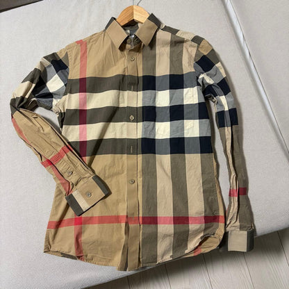 BURBERRY plaid shirt #QYBSLT
