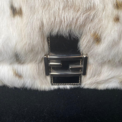 FENDI Vintage Fur Bag Unused Closet Kept Authentic #QYBEA2