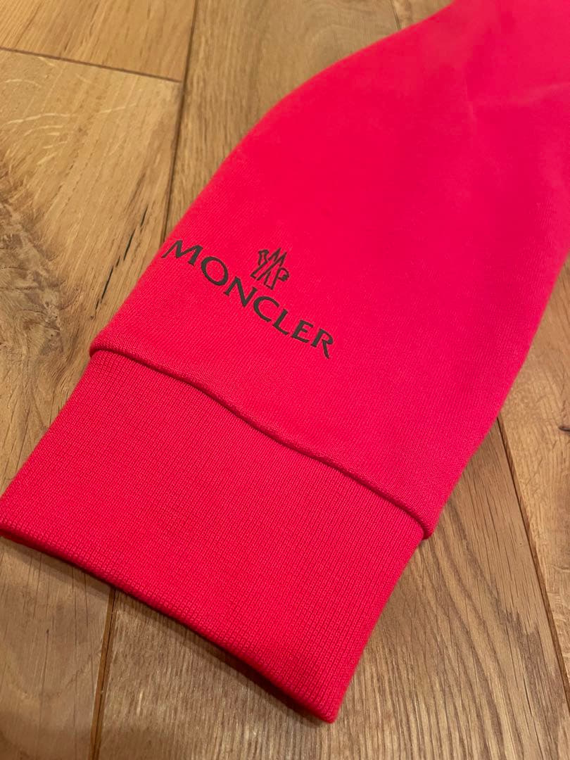 MONCLER red hooded parka #PF9GQT