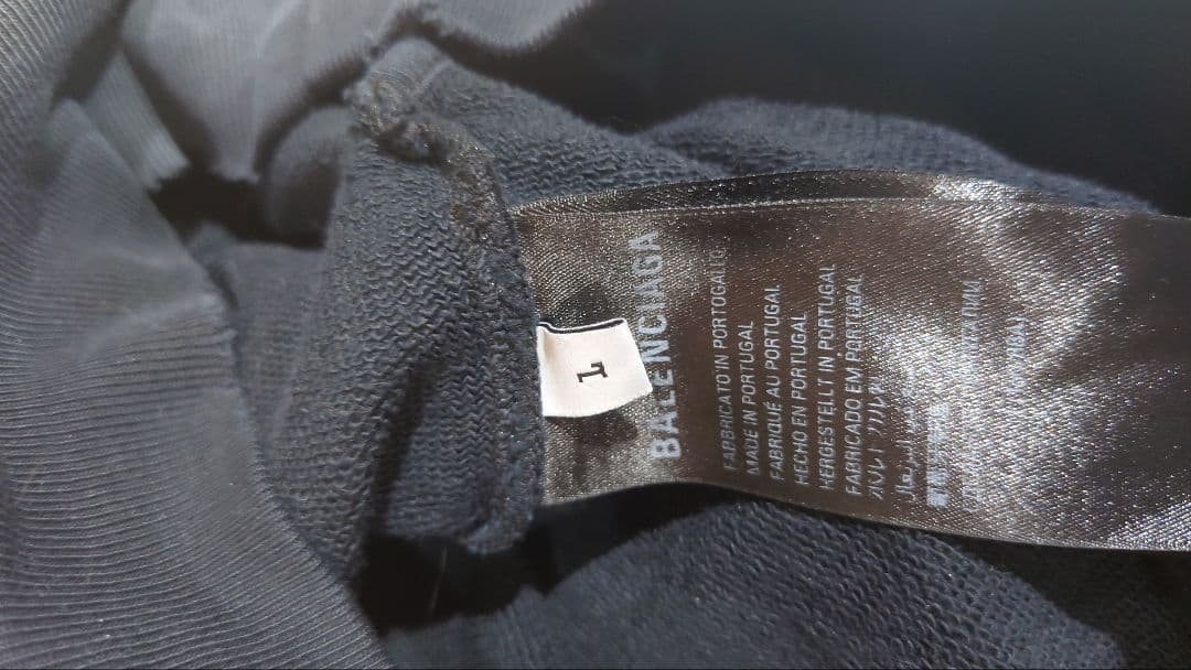 Balenciaga TapeType Ripped Pocket Hoodie #QYDAOD