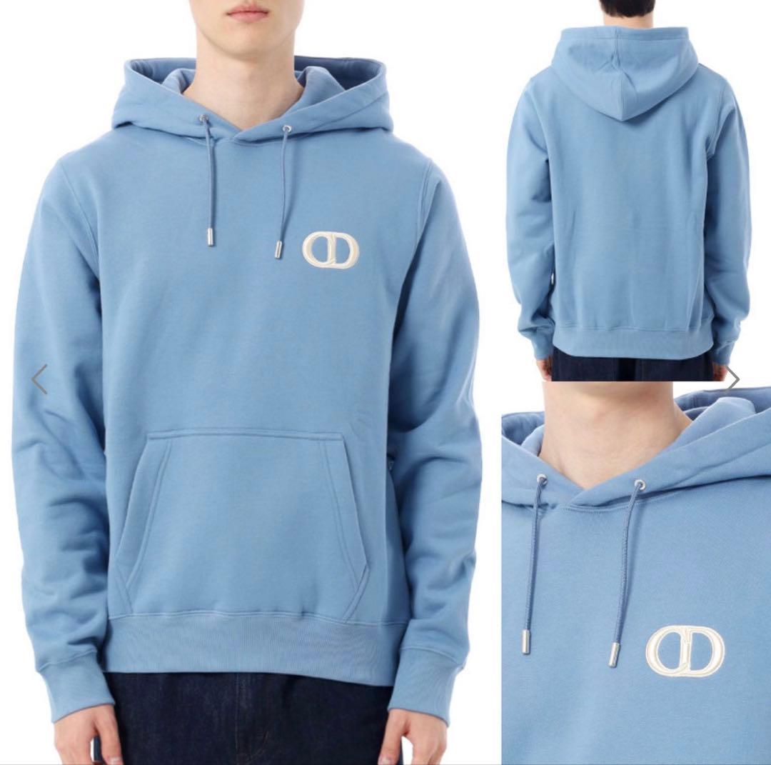 Dior Light Blue Parka XS #QY3FIS