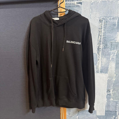 BALENCIAGA Black Hoodie #QYCFTW
