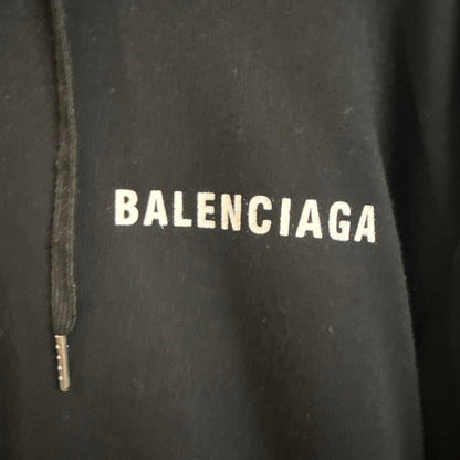 BALENCIAGA Black Hoodie #QYCFTW