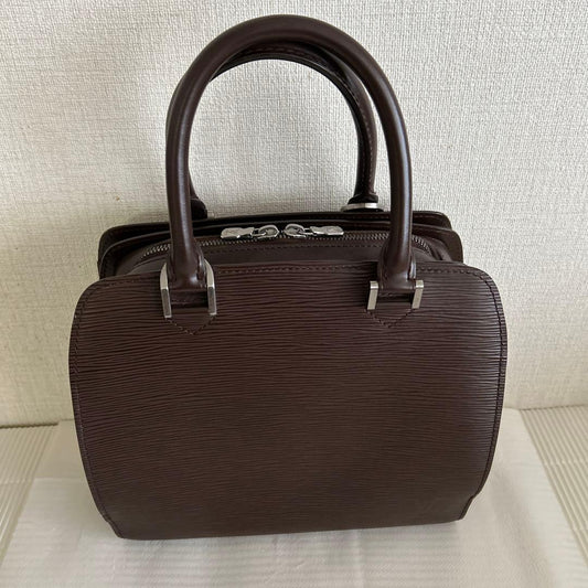 LOUIS VUITTON Speedy 35 Monogram Brown Boston Handbag #QYJAXF