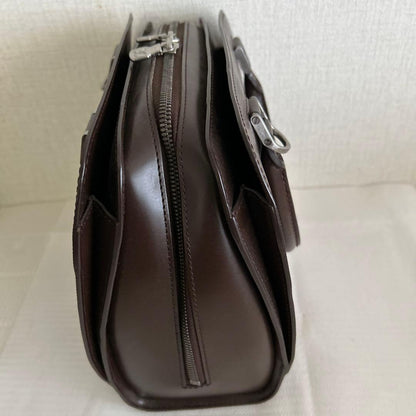 LOUIS VUITTON Speedy 35 Monogram Brown Boston Handbag #QYJAXF