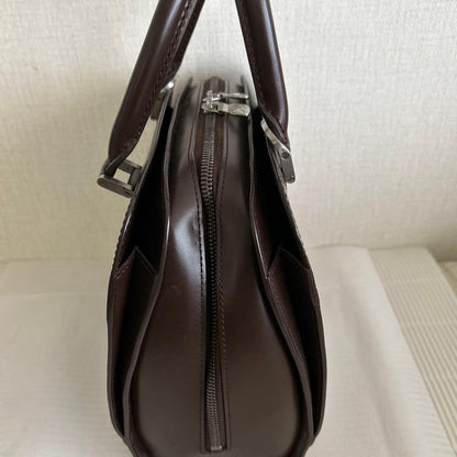 LOUIS VUITTON Speedy 35 Monogram Brown Boston Handbag #QYJAXF