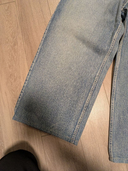 BALENCIAGA wide-leg pants in light blue #QYCG27