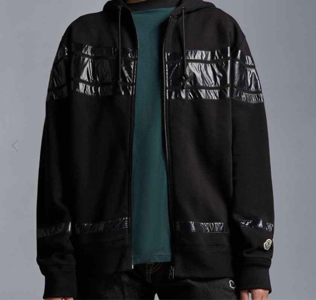moncler fragment NYLON STRIPES ZIP UP L #QYEL30