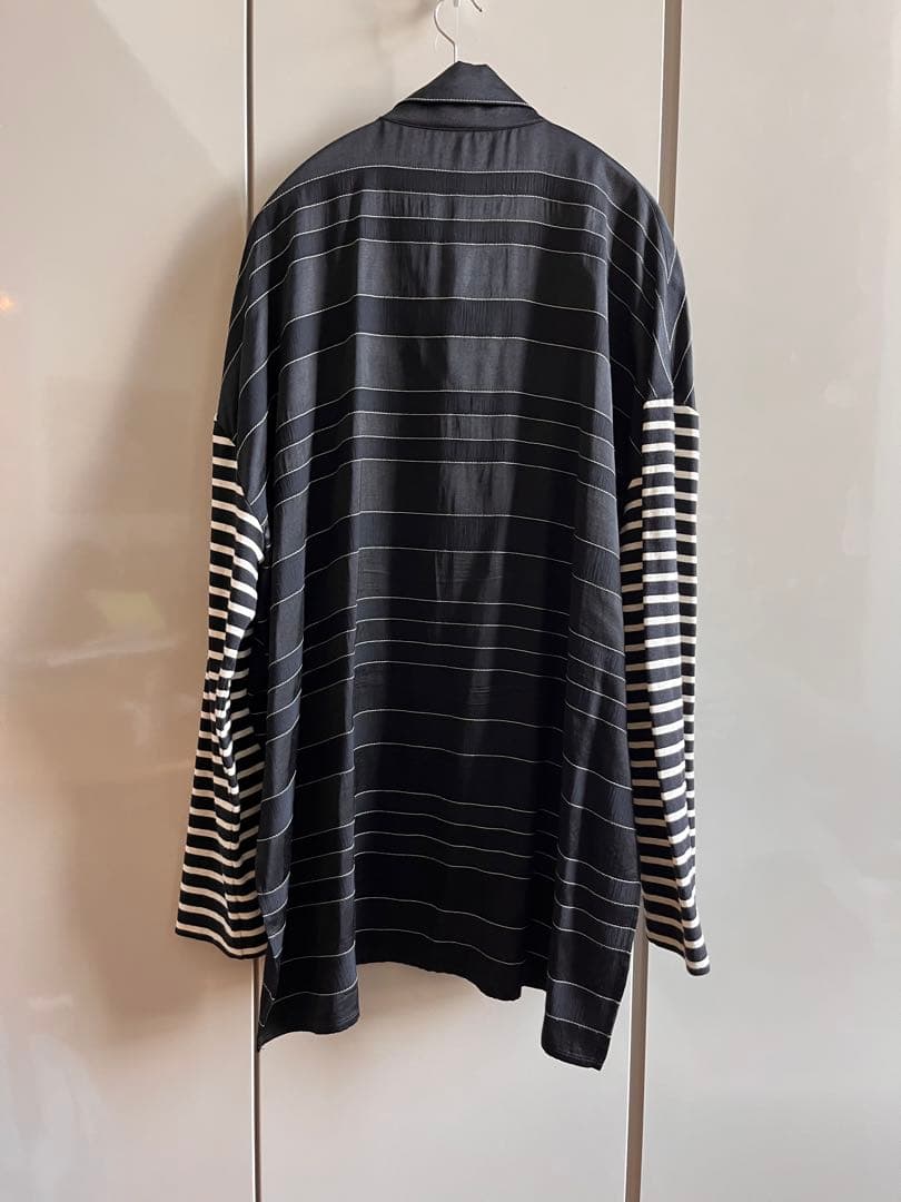 LOEWE striped long-sleeved shirt #QY8KU6