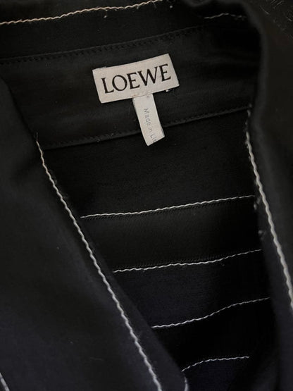 LOEWE striped long-sleeved shirt #QY8KU6