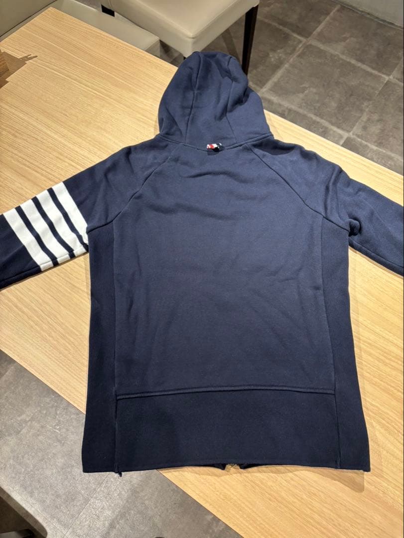 Thom Browne 4-Bar Hoodie #QY55N4