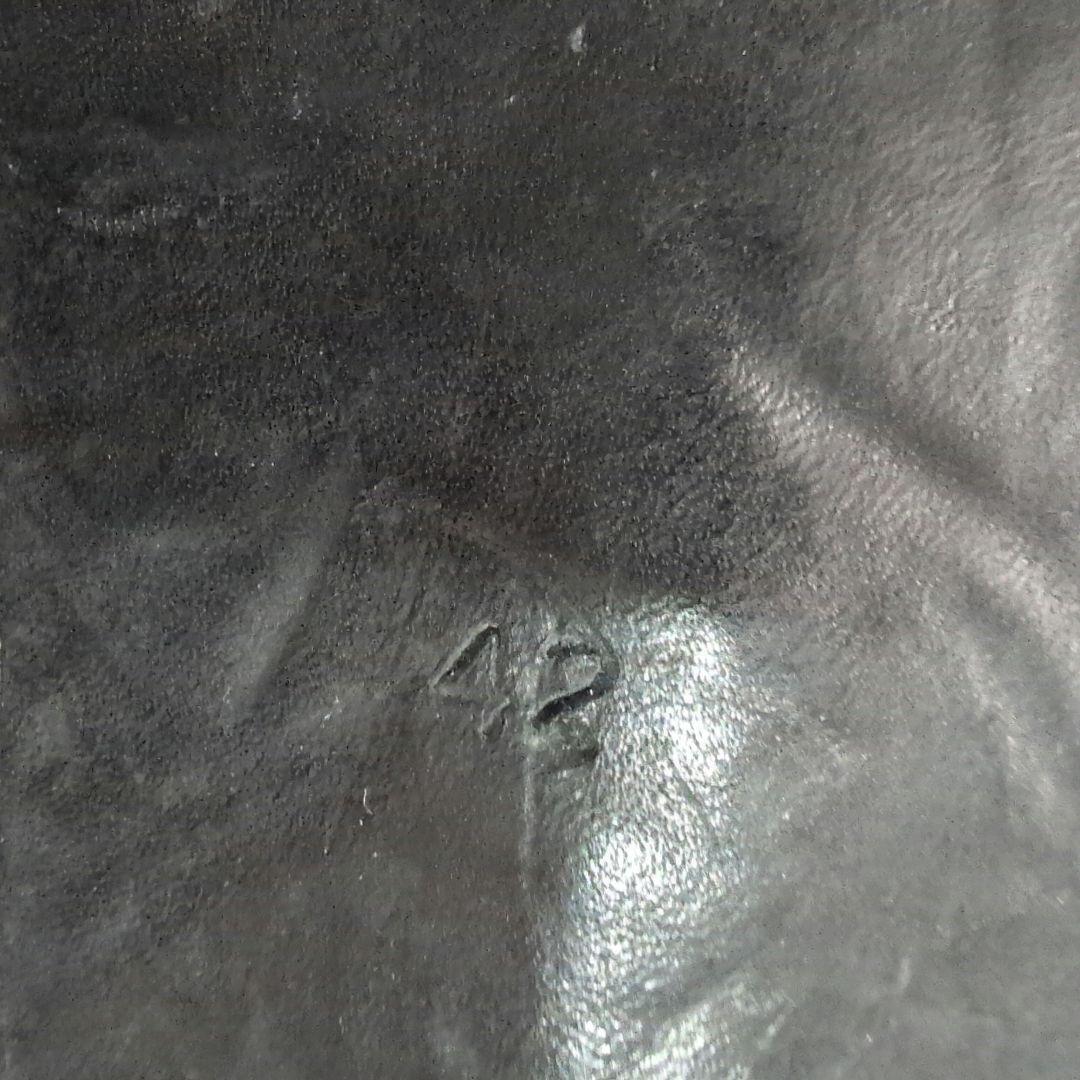 GUIDI Size 42 Horse Full Grain 8-Eye Boots #QY4Q16