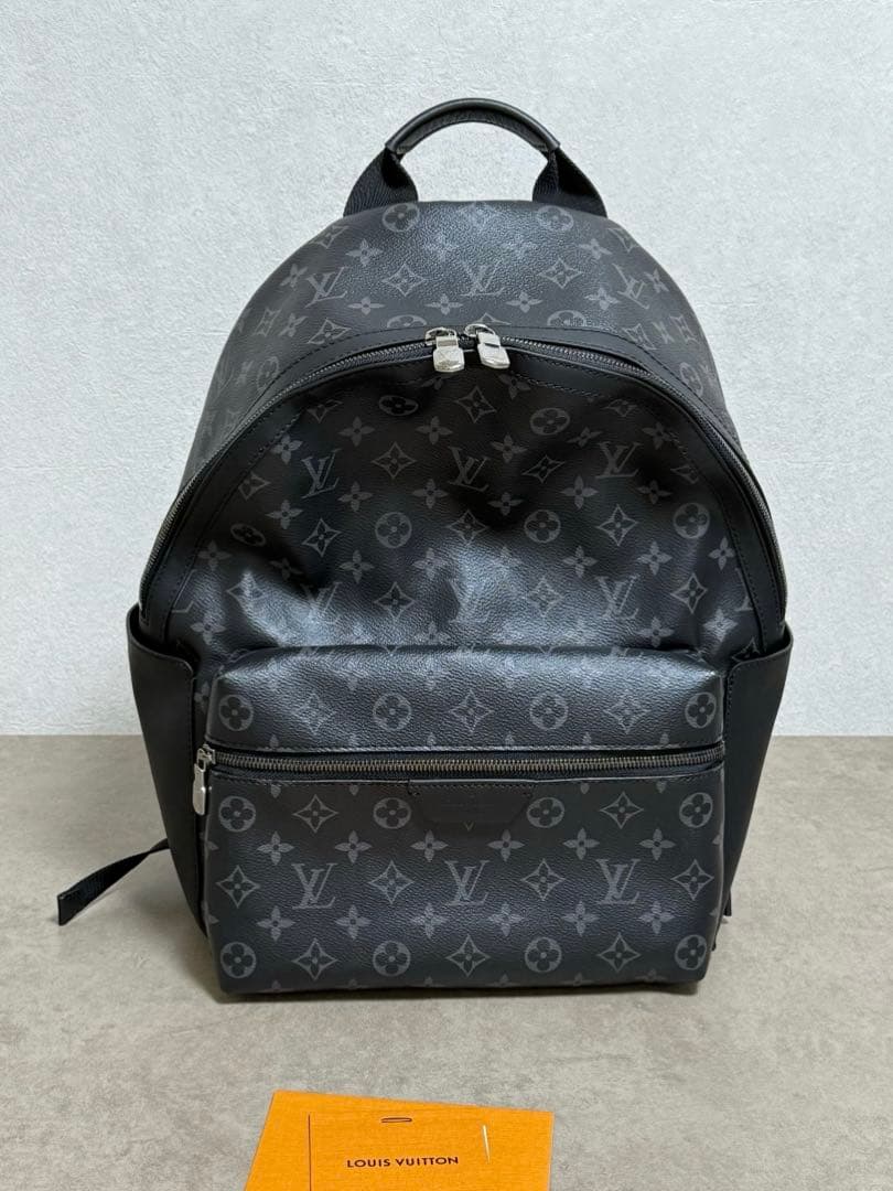 LOUIS VUITTON Discovery Backpack MM M22545 Monogram Eclipse #QY7XWN