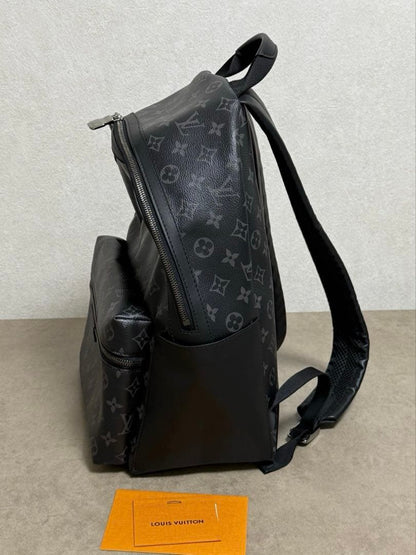 LOUIS VUITTON Discovery Backpack MM M22545 Monogram Eclipse #QY7XWN
