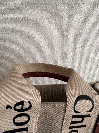 Chlo? tote bag, beige/brown #QYL16A