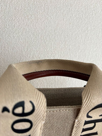 Chlo? tote bag, beige/brown #QYL16A