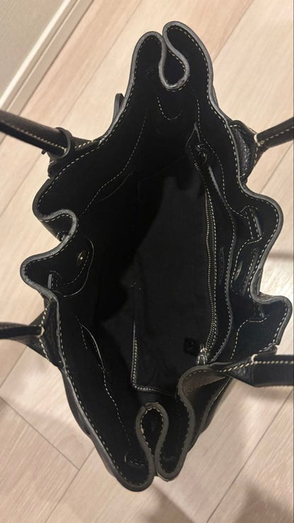 Tod's Tote Bag, Black #QY5DXF