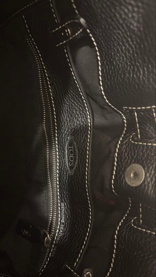 Tod's Tote Bag, Black #QY5DXF