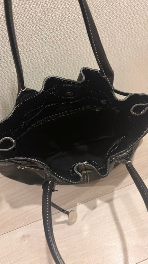 Tod's Tote Bag, Black #QY5DXF