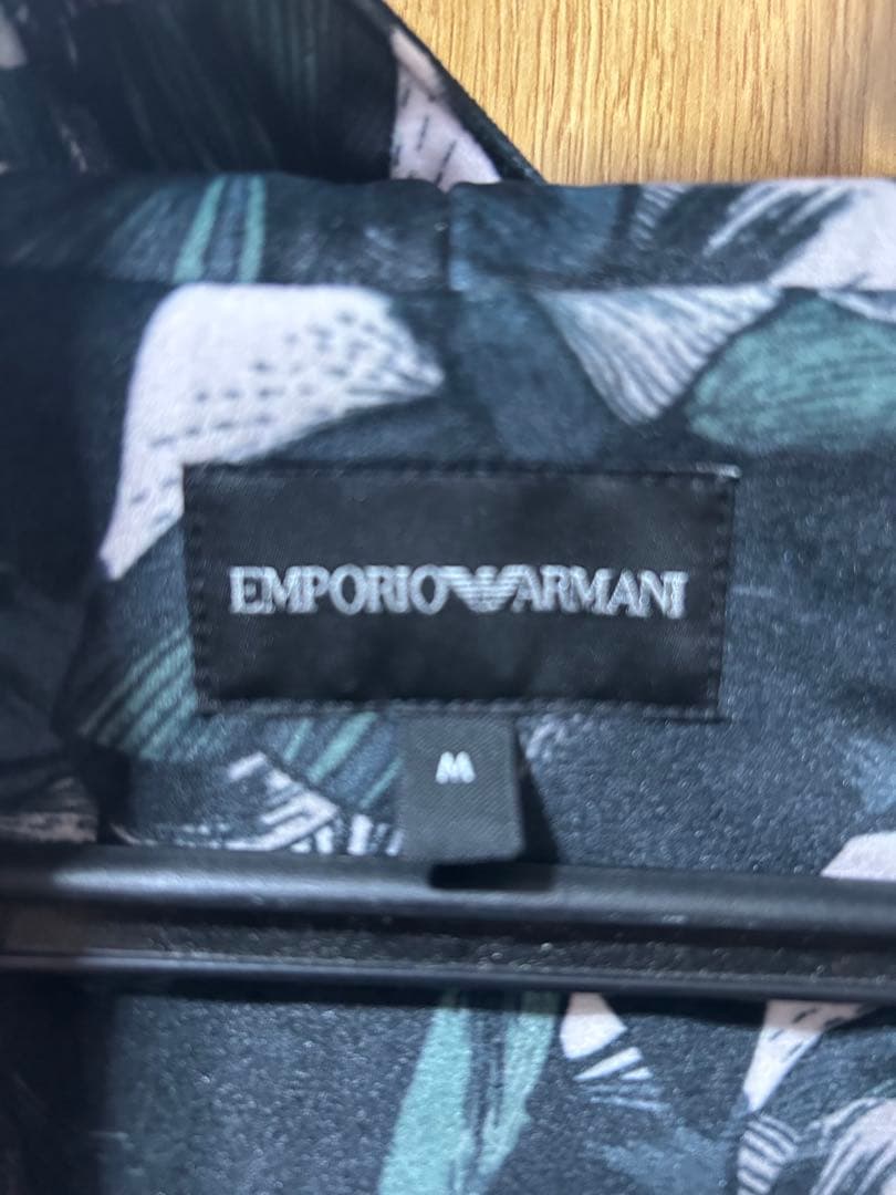 EMPORIO ARMANI floral print hoodie, size M #QYE5YO