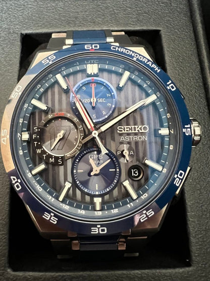 SEIKO ASTRON SBXC165 Shohei Ohtani Ltd Ed 1700 Chrono GPS #QY2L4P