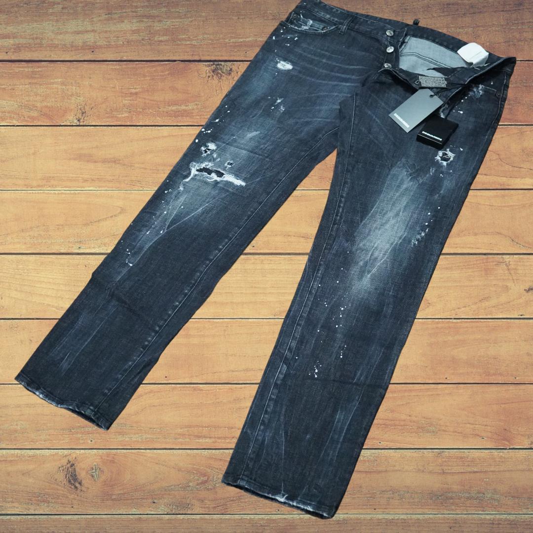 Dsquared2 black denim jeans #QYAJSX