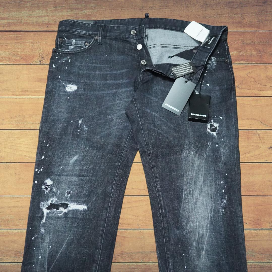 Dsquared2 black denim jeans #QYAJSX