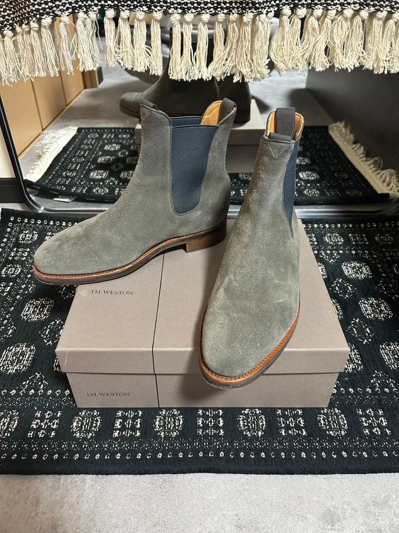 J.M.Weston Side Gore Boots 705 #QY42U8